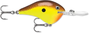 Rapala Dives-To 10 - Chartreuse Brown