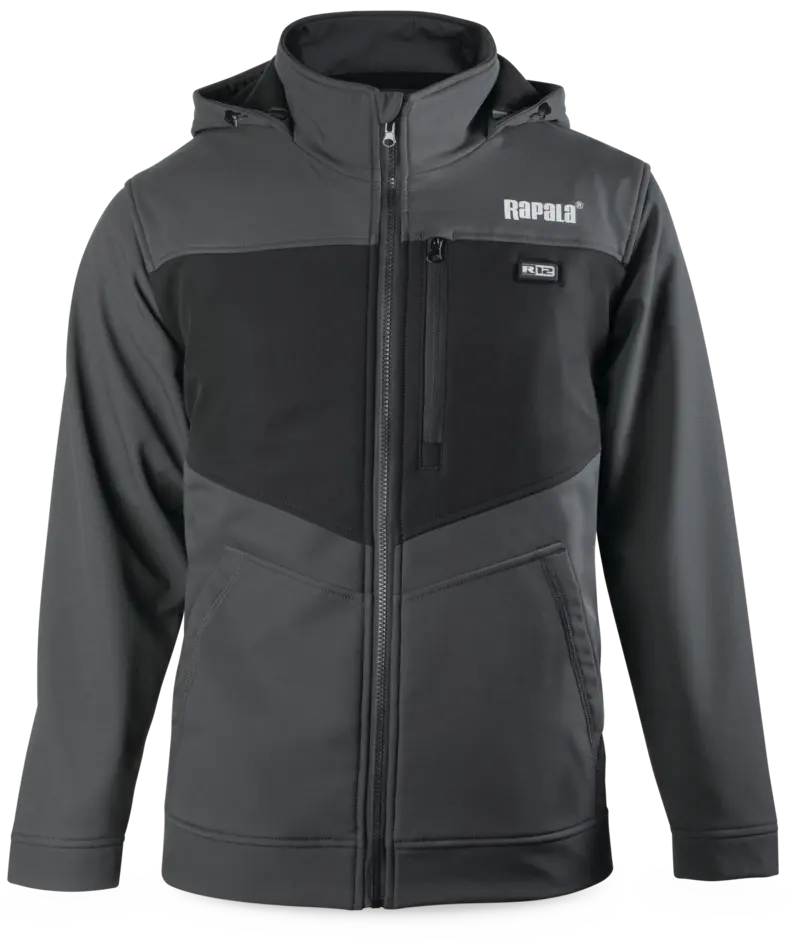 Rapala R12 Heated Jacket, Gray - Size L