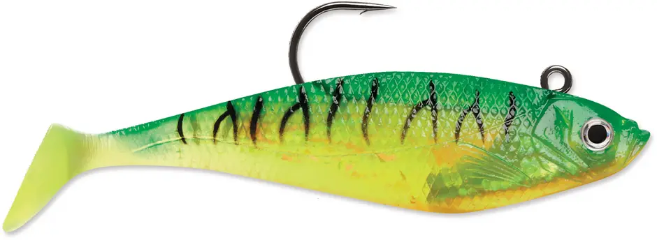 Storm WildEye Swim Shad 2" - Fire Tiger