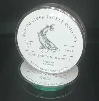 Neosho River Tackle Company Green Braid - 8lb...