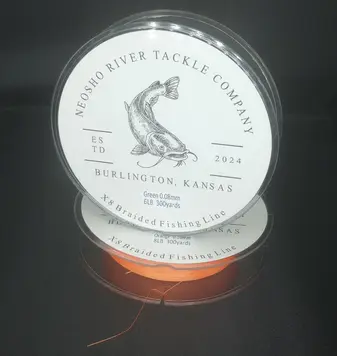 Neosho River Tackle Company Orange Braid -...