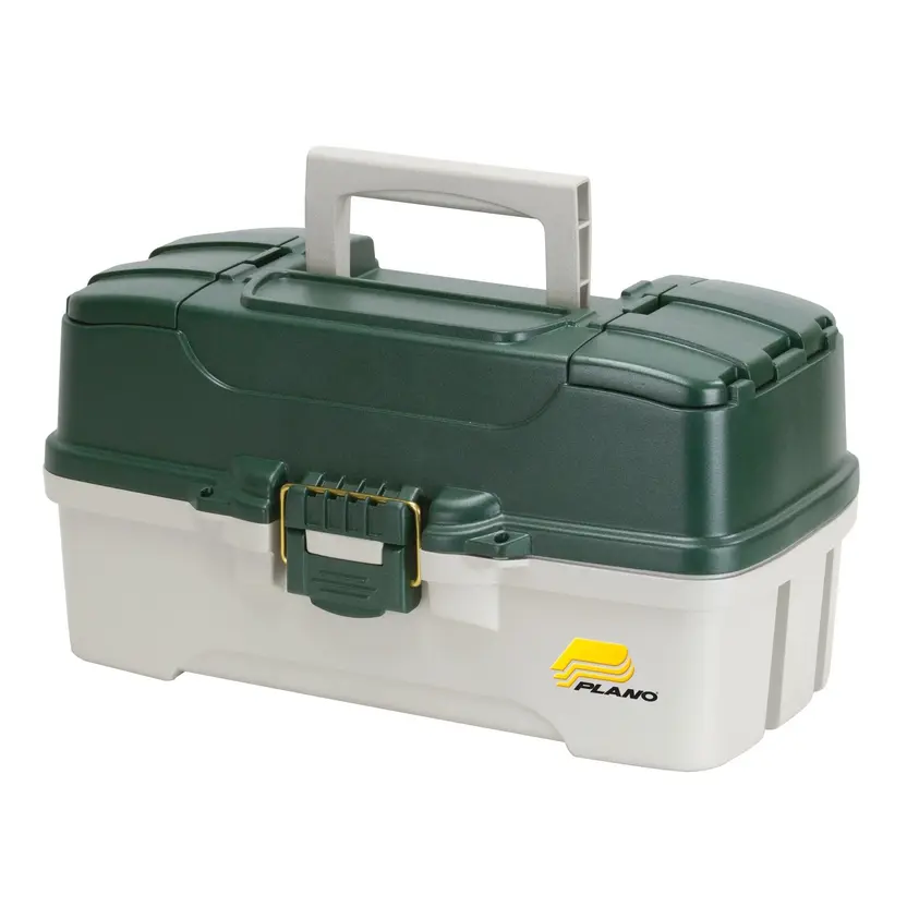 Plano 3 Tray Tackle Box w/Dual top access Dk...