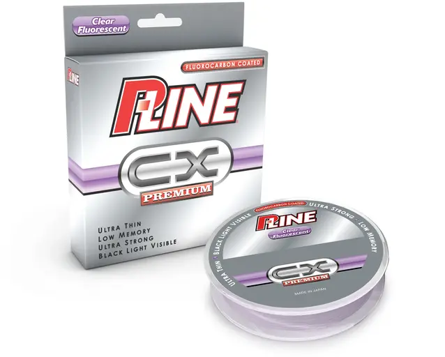 P-Line CX Premium Fluorocarbon Coated 300yd - 6lb