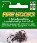 Pautzke Bait Company Pautzke 20ct Fire Hook - sz12