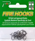 Pautzke Bait Company Pautzke 20ct Fire Hook - sz14