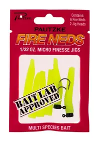 Pautzke Bait Company Pautzke 8ct Fire Ned 1/16...