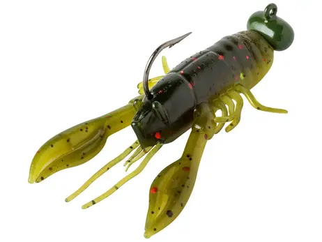 Rebel 1-7/8" Creek Craw 6pk - Cumberland Craw