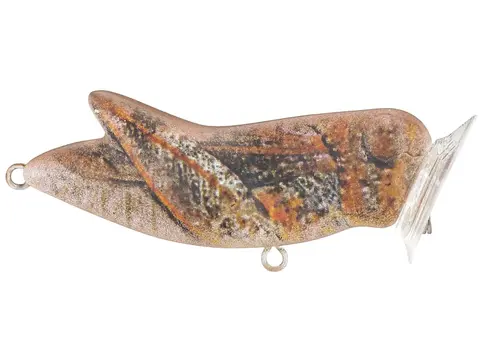 Rebel Crickhopper Popper - Matte Rusty Brown