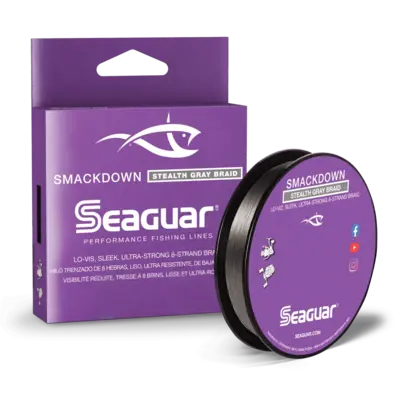 Seaguar Smackdown Stealth Gray Braid 30# 150yd