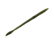 Strike King KVD 6.5" Finesse Worm - Green Pumpkin