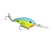 Strike King 6XD - Powder Blue Back Chartreuse