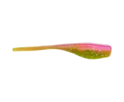 Mr. Crappie Lightning Shad 15pk - Electric Chicken