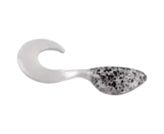 Mr. Crappie ShadPole Curl Tail 15pk - Salt &...