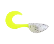 Mr. Crappie ShadPole Curl Tail 15pk - Monkey Shine