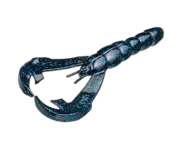 Strike King 4" Rattlin' Rage Craw - Black Blue