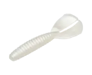 Strike King 4" Rage Twin Tail Menace 8pk - Pearl