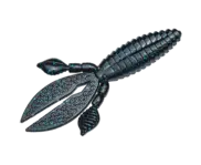 Strike King 4" Rodent 6pk - Black Blue Flake
