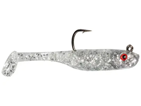 Strike King 3" Homing Minnow - Carolina Chrome