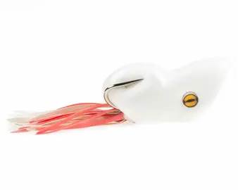 Southern Lure Scum Frog Popper - White
