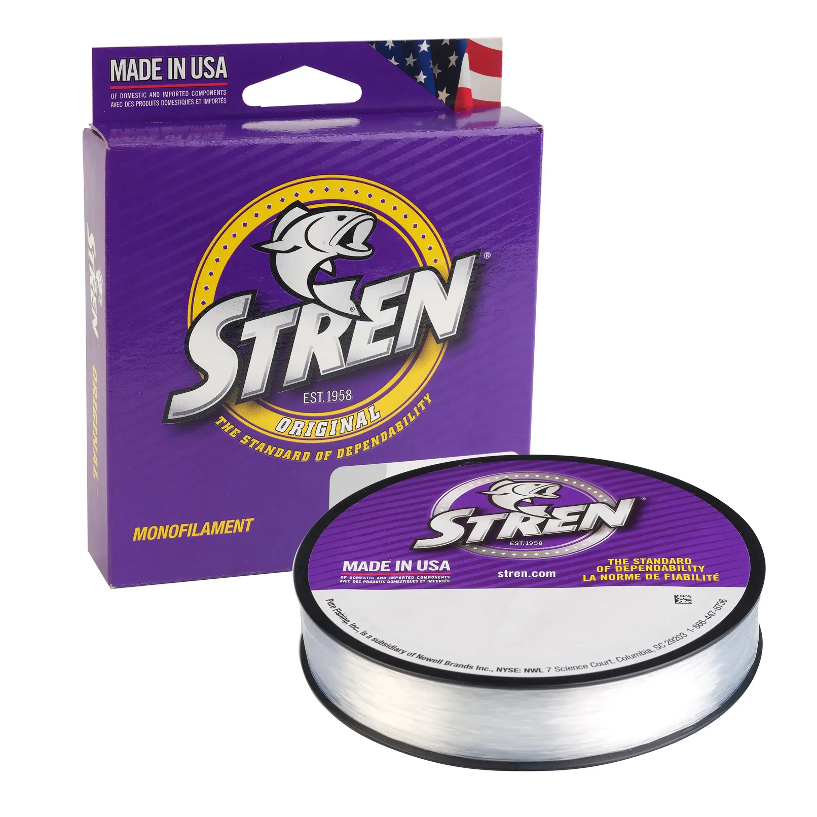 Stren Original Monofilament 330yd Clear/Blue...
