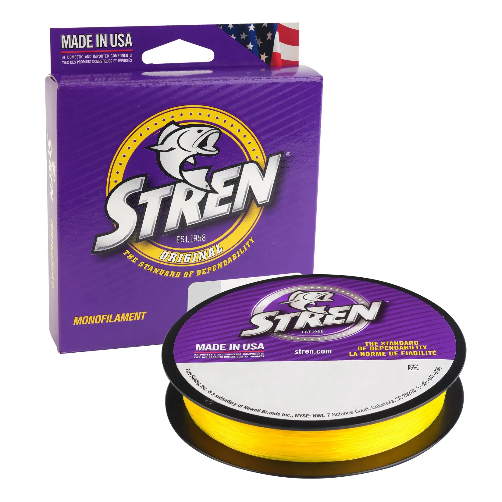 Stren Original Monofilament 330yd Hi-Vis Gold 6lb