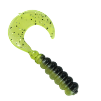 Southern Pro 2" Hot Grub 50pk - Chartreuse Shad