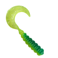 Southern Pro 2" Hot Grub 50pk - Green/Yellow
