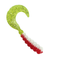 Southern Pro 2" Hot Grub 50pk - Red Shiner