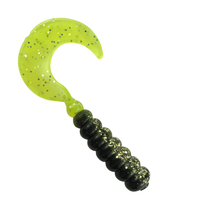 Southern Pro 2" Hot Grub 50pk - Black Gold Shiner