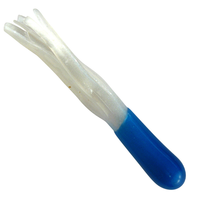 Southern Pro 1.5" Crappie Tube 50pk Blue/White