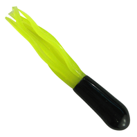 Southern Pro 1.5" Crappie Tube 50pk Black/Char