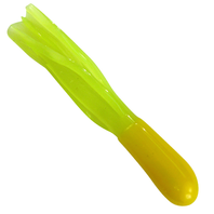 Southern Pro 1.5" Crappie Tube 50pk Yellow/Char