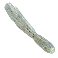 Southern Pro 1.5" Crappie Tube 50pk Clear Sparkle
