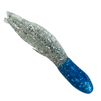 Southern Pro 1.5" Crappie Tube 50pk Blue/Clear...