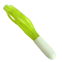 Southern Pro 1.5" Crappie Tube 50pk White/Char...