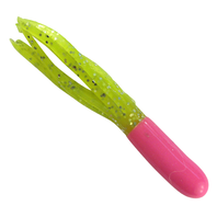 Southern Pro 1.5" Crappie Tube 50pk Pink/Char...