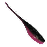 Southern Pro Stinger Shad 25pk - Midnight Ghost