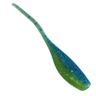 Southern Pro Stinger Shad 25pk - Smurf Limeade