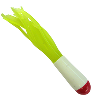 Southern Pro 1.5" Crappie Tube 50pk Red/White/Char