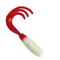 Southern Pro 2" Triple Tip Grub 50pk - White Red