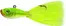 Spro 1-1/2oz Bucktail Jig - Crazy Chartreuse