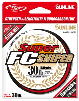 Sunline Super FC Sniper - Natural Clear 6lb 200yd
