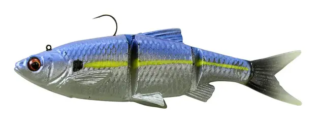 Savage 4" Baitfish 3ct - Blue Steel