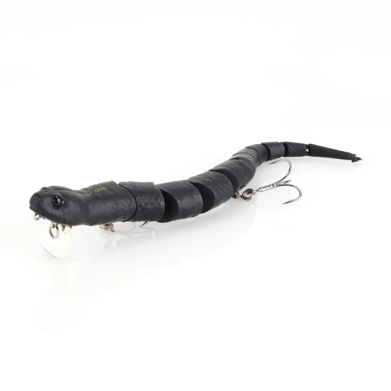 Savage 8" 3D Wake Snake - Black Snake