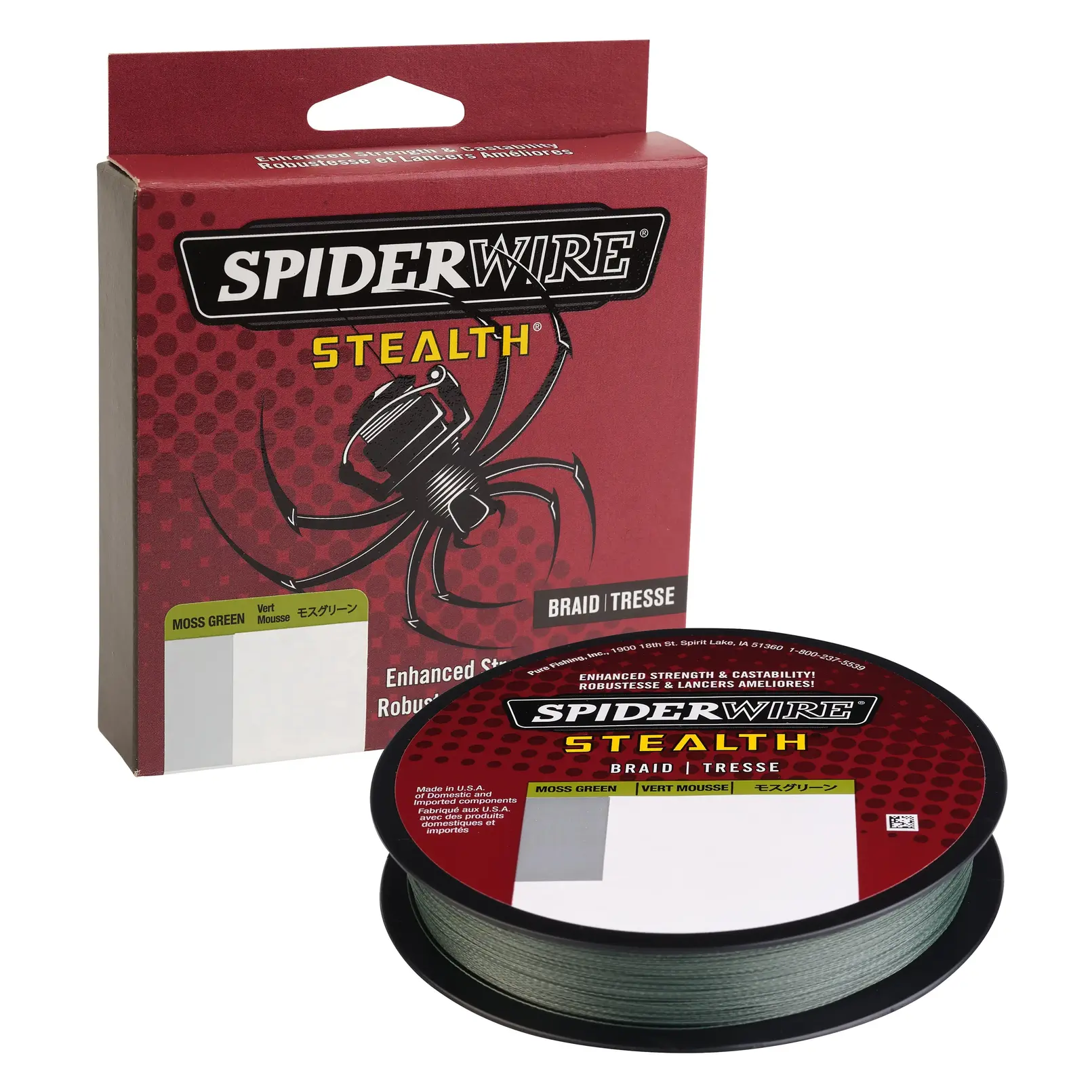 Spiderwire Stealth Green 125yd - 8#