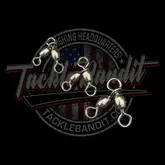Tackle Bandit 2/0x1/0 3 Way Swivels 10pk
