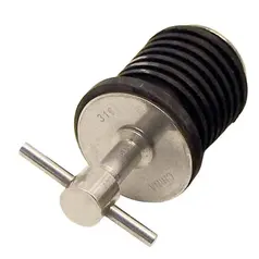 TH Marine Boater Essentials Drain Twist Plug 1" SS