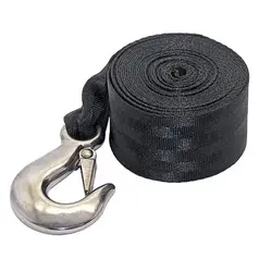 TH Marine Boater Essentials Winch Strap & Hook
