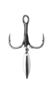 VMC Bladed Hybrid Treble Short 1x Hook sz6 2pk