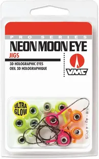 VMC Neon Moon Eye Jig Glow Kit 1/8oz Assorted